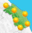Previsioni meteo Marche per lunedì, 12 agosto il pomeriggio