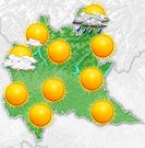 Previsioni meteo Lombardia per lunedì, 12 agosto il pomeriggio