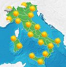 Previsioni meteo Italia per lunedì, 12 agosto la mattina