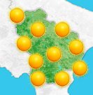Previsioni meteo Basilicata per martedì, 13 agosto il pomeriggio
