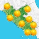Previsioni meteo Lazio per martedì, 13 agosto il pomeriggio