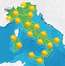 Previsioni meteo Italia per martedì, 13 agosto la mattina
