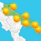 Previsioni meteo Puglia per martedì, 13 agosto la mattina