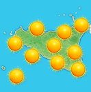 Previsioni meteo Sicilia per martedì, 13 agosto la mattina