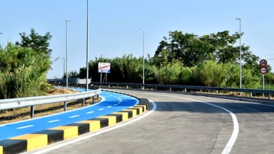 Inaugurata la nuova strada e la pista ciclabile fra Silvi e Montesilvano  [FOTO]