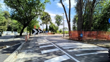 Aperta al traffico la nuova via Pantini: prime auto in transito in direzione nord-sud [FOTO-VIDEO]