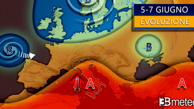Nei prossimi giorni arriva il primo caldo estivo con temperature alte
