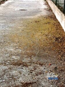 La segnalazione di un residente. "Fosso D'Avalos pieno di rifiuti e poco sicuro, serve l'illuminazione pubblica"