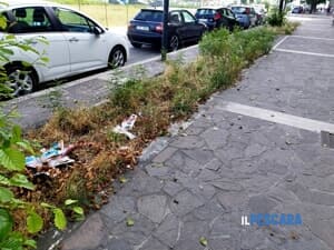 La denuncia di un residente: "Degrado e rifiuti in corso Strasburgo a Montesilvano"