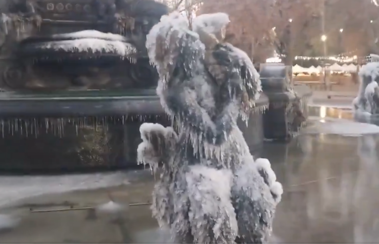 Argentina, grande gelo in Patagonia