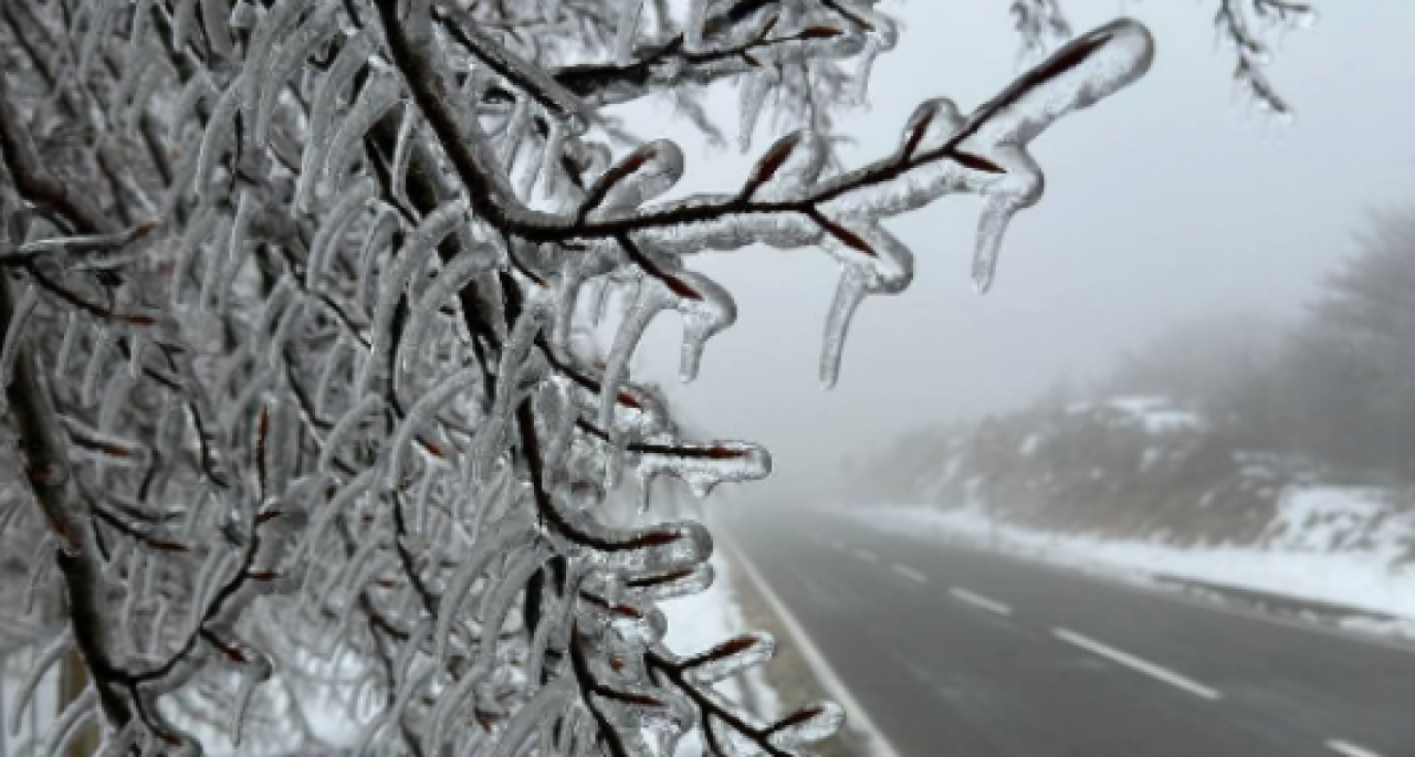 Gelicidio in un'immagine di archivio