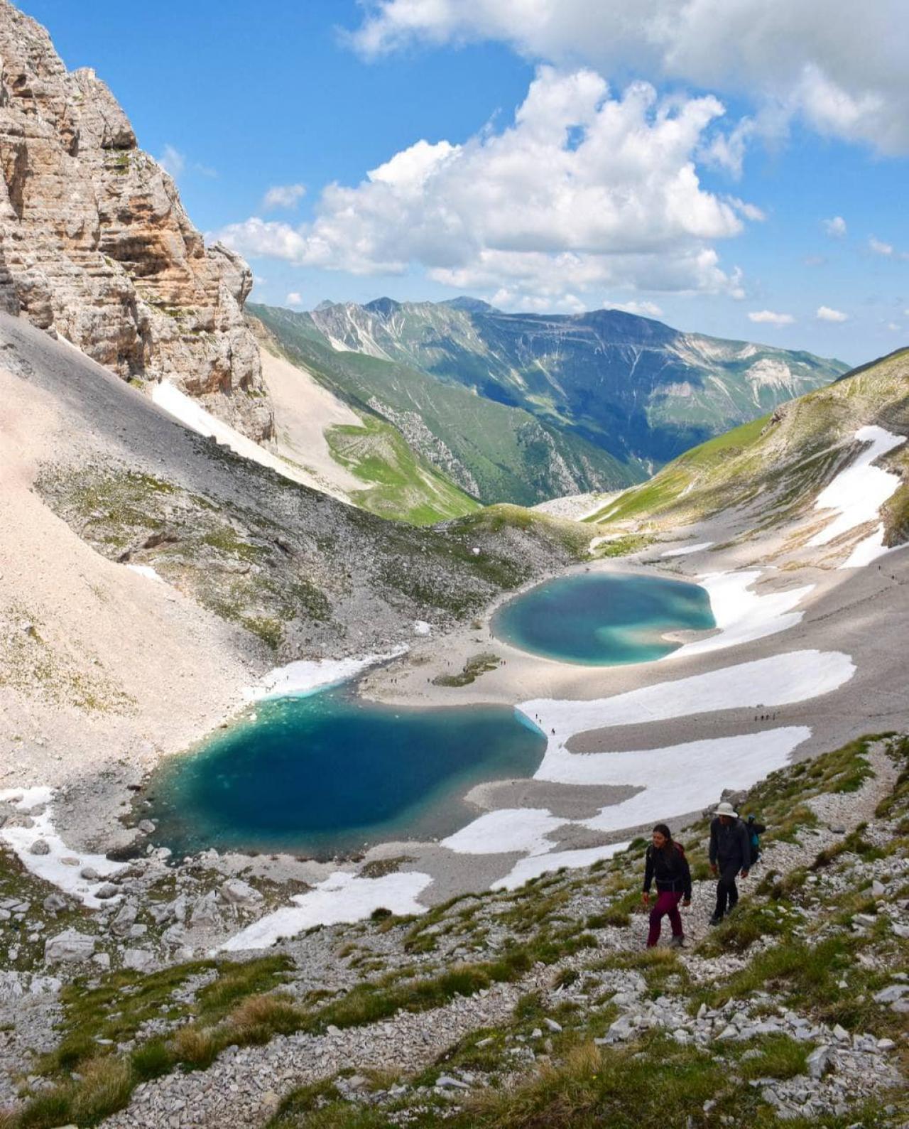 Il lago di Pilato nel maggio 2023
