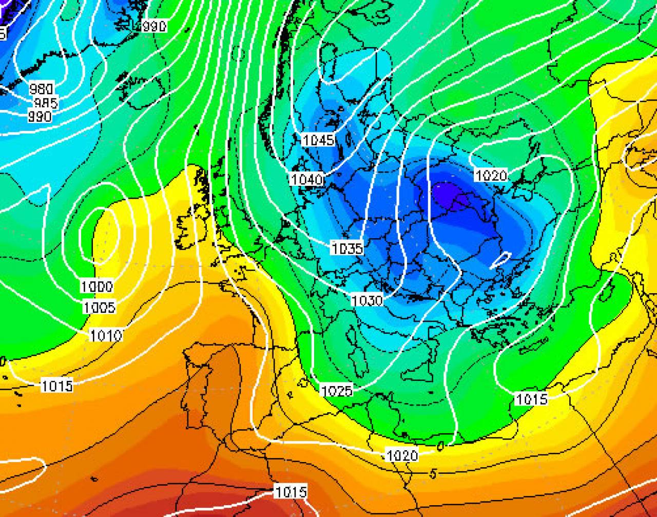 Isoterme a 1500m del 7 Marzo 1987 (noaa) Isoterme a 1500m del 7 Marzo 1987 (noaa)