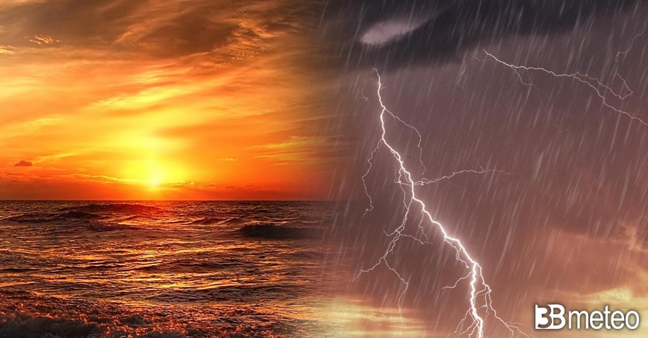 Meteo domenica, tra sole e qualche forte temporale
