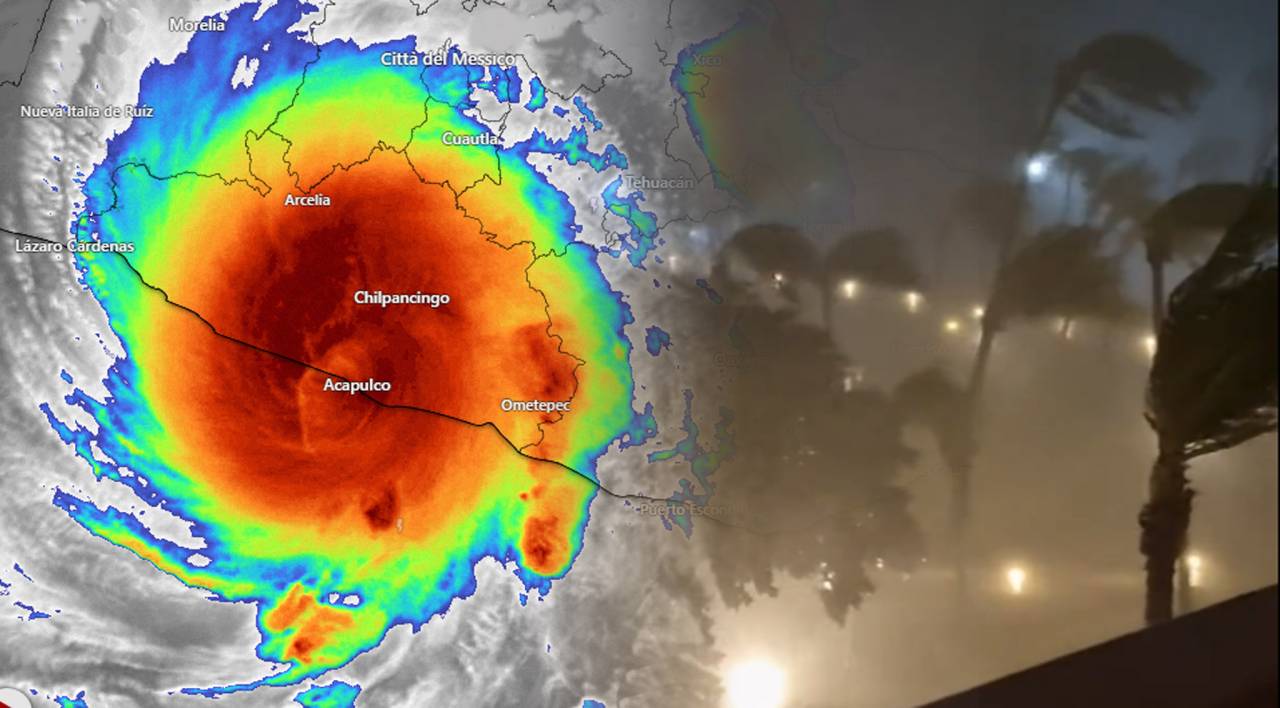 Meteo - Uragano Otis su Acapulco