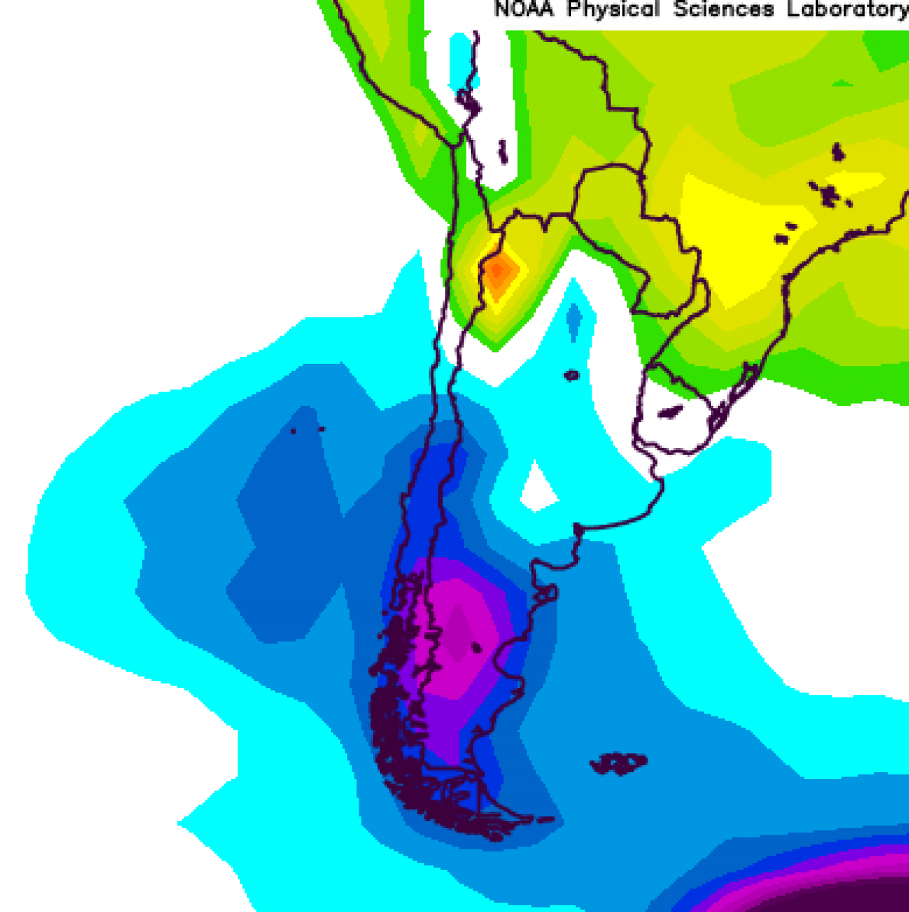 Prosegue il freddo anomalo in Patagonia