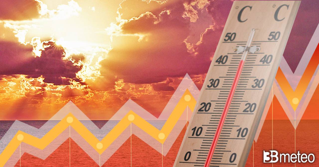 Punte di 42&deg;C sulla Penisola Balcanica