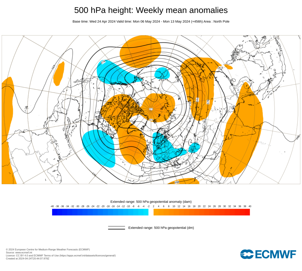 scenario atteso dal modello europeo in maggio scenario atteso dal modello europeo in maggio