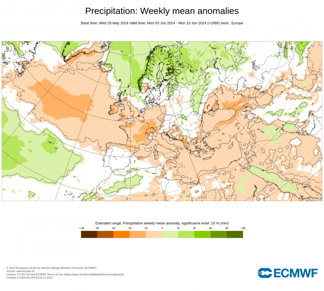 Meteo. Giugno, le ultime novità con la tendenza
