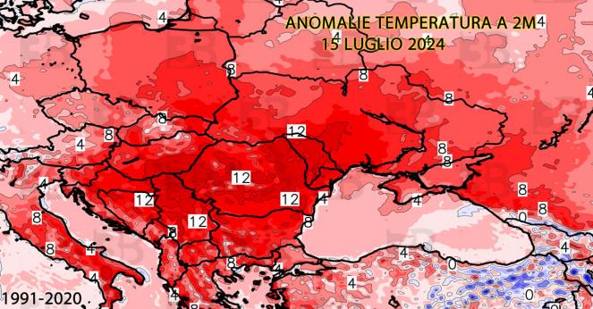 Meteo. Caldo intenso e prolungato atteso tra est Europa e Russia occidentale