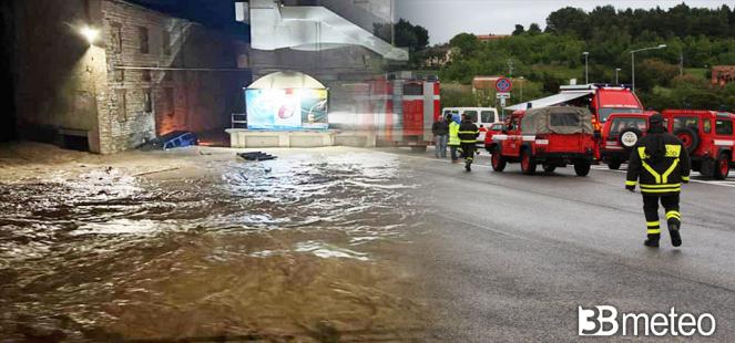 Meteo Storia, 15 settembre 2022: alluvione Marche e Umbria. Cantiano, Sassoferrato, Senigallia un disastro, 11 vittime. VIDEO