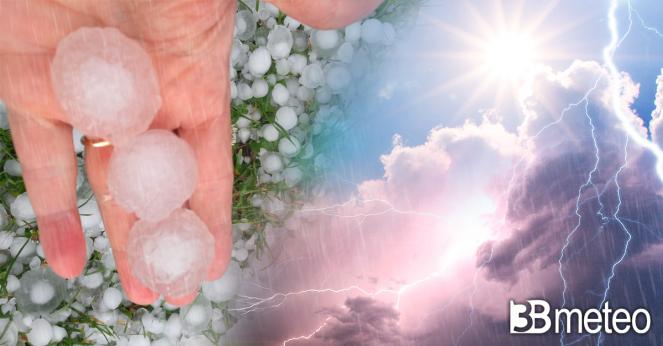 Cronaca meteo. Vortice in marcia verso il Centro-Sud con piogge, forti temporali e calo delle temperature. Situazione e previsioni