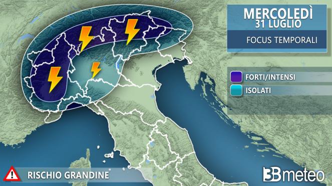 Focus temporali mercoledì Focus temporali mercoledì