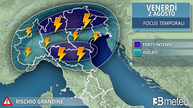 Focus temporali venerdì Focus temporali venerdì