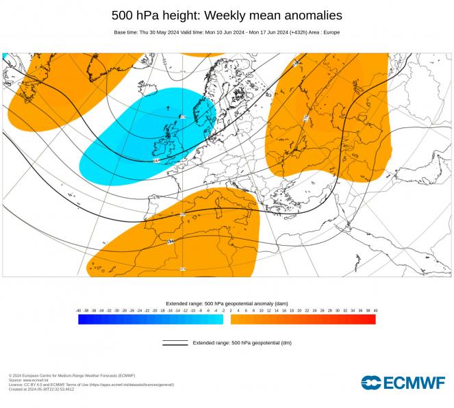 Meteo. Caldo in aumento dal 5 giugno, l'estate ci prova, tendenza