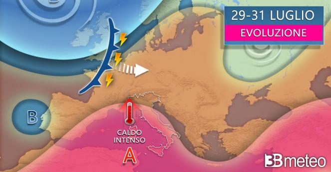 Meteo 29-31 luglio