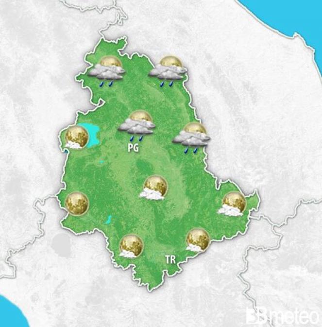 Meteo Umbria. Gran caldo in parziale attenuazione, qualche pioggia in arrivo