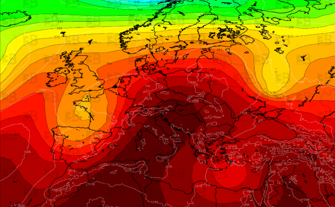 Meteo. Sarà forte maltempo su ovest Europa, caldo africano tra Italia e Balcani. Video