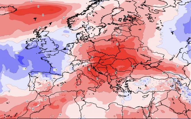 Tendenza meteo. Prolungata ondata di caldo in Europa, sviluppi e durata