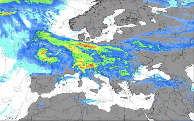 Meteo. Insiste la bassa pressione sull'Europa occidentale, tendenza fino ad inizio giugno