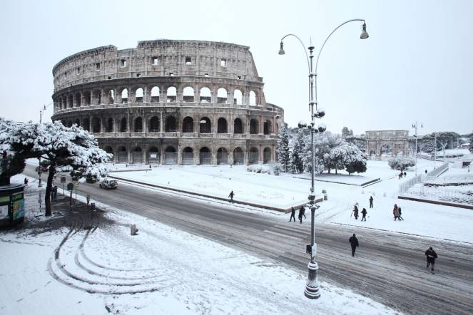 Roma sotto la neve Febbraio 2012 Roma sotto la neve Febbraio 2012