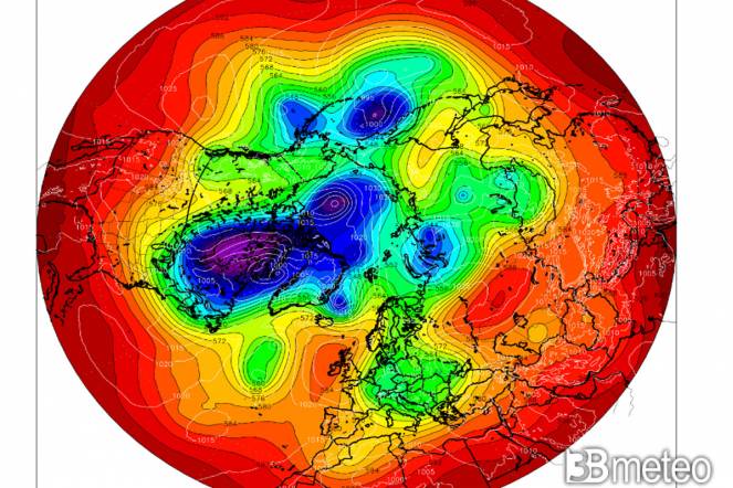 Meteo. Freddo tardivo, il vortice polare risente dello stratwarming di marzo, tendenza