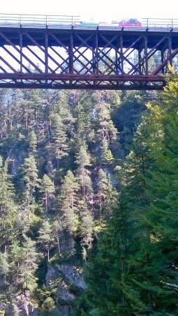 la ciclabile vista dallo Slizza