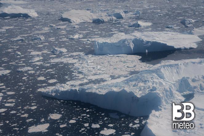 I ghiacci artici nella baia di Kangerlussuaq