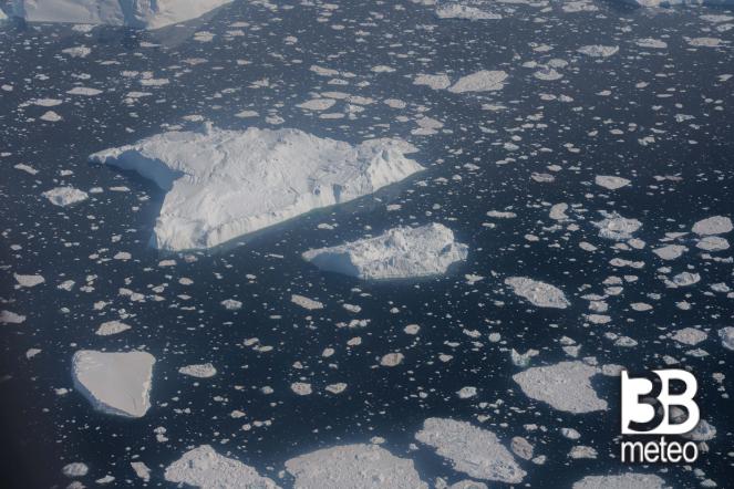 I ghiacci artici nella baia di Kangerlussuaq