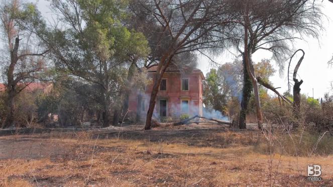 Cronaca Roma, incendio in zona Capannelle: le immagini del giorno dopo: video