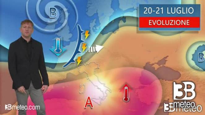 Weekend: primi forti temporali con grandine, ecco dove.