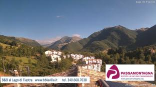Lago di Fiastra - Vista montagna
