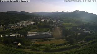 Santo Stefano Belbo panorama da collina Casaroni