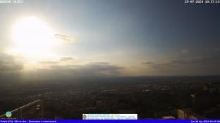 Panorama a nord ovest dal Grande Albergo Abruzzo