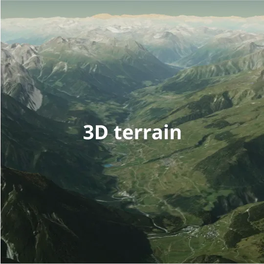 3d terrain