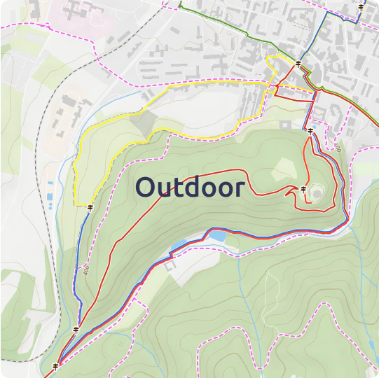 Outdoor map