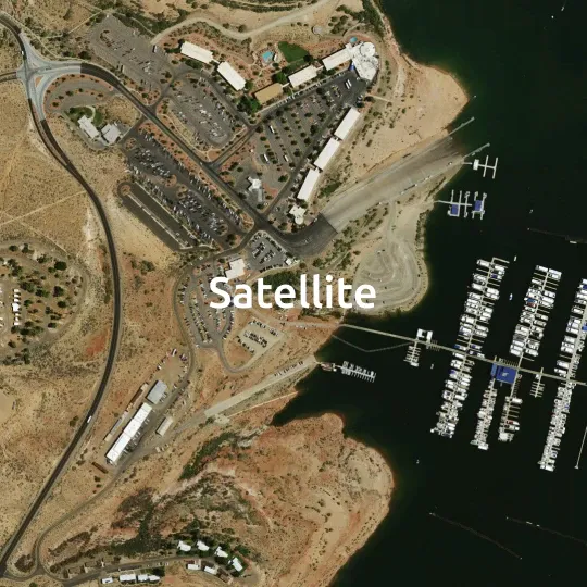 Satellite map