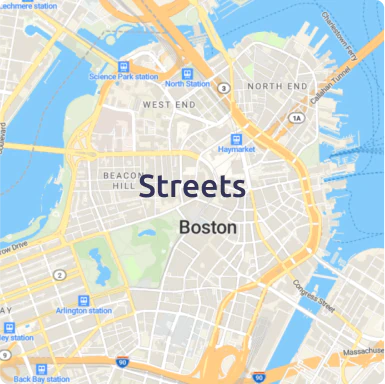 Streets map