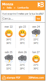 Localita 6 giorni configurabile