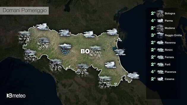 Meteo EMILIA ROMAGNA Video: previsioni aggiornate